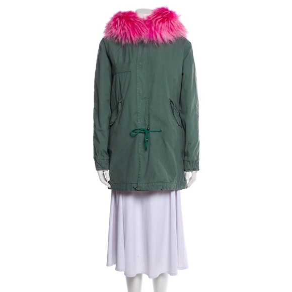 Furs 66 Italy Fox Fur Coat Size S/M - Picture 7 of 9